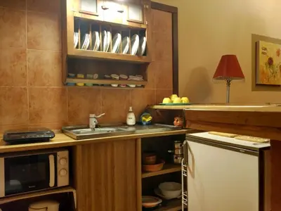 Una cocina o zona de cocina en Posada Real Quinta de la Concepción