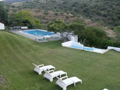 Piscina en o cerca de Posada Real Quinta de la Concepción