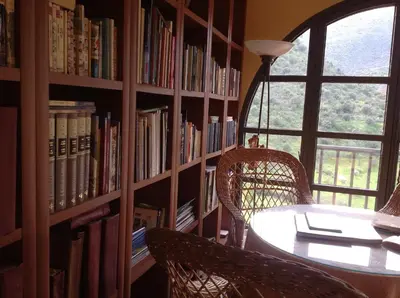 Biblioteca en el hotel