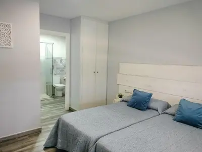 Cama o camas de una habitación en Posada de la plata
