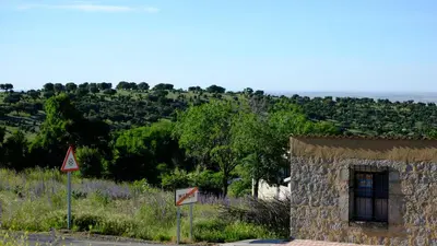 Paisaje cerca of this country house