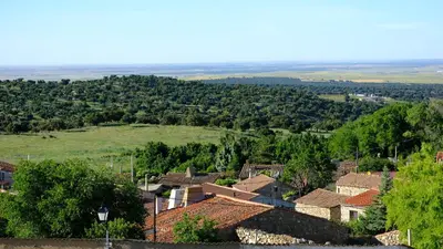 Paisaje cerca of this country house