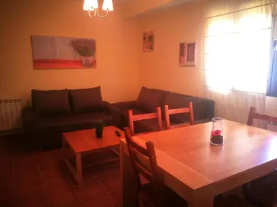 Zona de estar de Casa Rural Grajos I