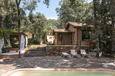 Jardín al aire libre en El Escondite De Pedro Malillo