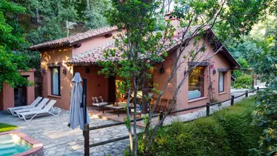 Jardín al aire libre en El Escondite De Pedro Malillo