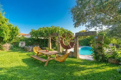 Piscina en o cerca de Apartamentos La Solana de Monfragüe