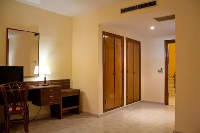 Zona de estar de Hotel Perales