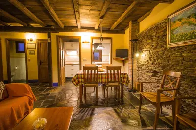 Zona de estar de Casa Rural del Corral