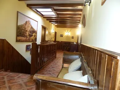 Zona de estar de Casa Rural Peña Falcón