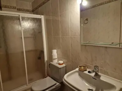 Un baño de Casa Rural La Malena