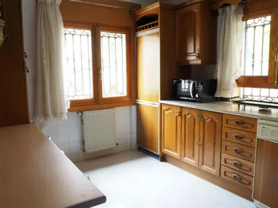 Una cocina o zona de cocina en El Cerezo