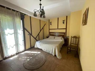 Cama o camas de una habitación en Hotel Casa Beletri