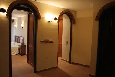Cama o camas de una habitación en Hotel Casa Beletri