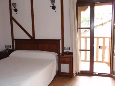 Cama o camas de una habitación en Hotel Casa Beletri