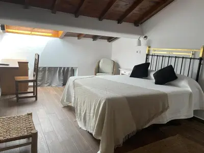 Cama o camas de una habitación en Hotel Casa Beletri