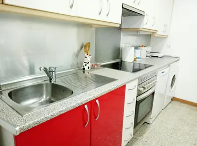 Una cocina o zona de cocina en Apartamentos Caleros AT-CC-00668