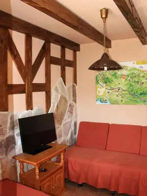Una televisión o centro de entretenimiento en Complejo Turístico Las Cañadas Casas de Campo- Actividades Gratuitas Todos los Fines de Semana