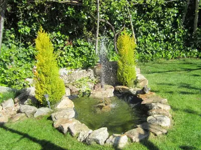 Jardín al aire libre en Tres Hermanos CON PISCINA PRIVADA