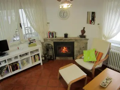 Zona de estar de Tres Hermanos CON PISCINA PRIVADA