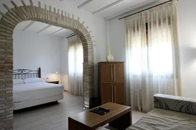 Cama o camas de una habitación en Villa Xarahiz