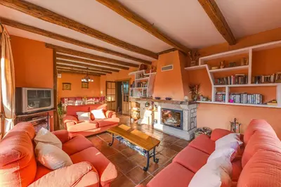 Zona de estar de Los Montejos & Spa