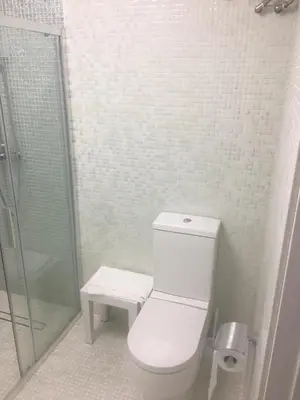 Un baño de Apartamento Ausonio 2 dormitorios