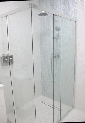 Un baño de Apartamento Ausonio 2 dormitorios
