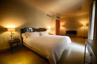 Cama o camas de una habitación en Palacio Carvajal Girón