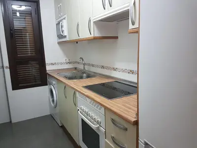 Una cocina o zona de cocina en LA COCHERA