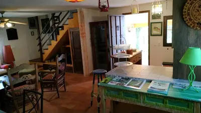 Zona de estar de LOS TASAJILLOS, Vivienda de uso Turístico