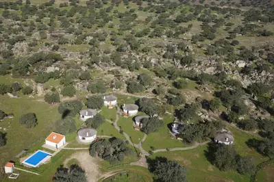 El barrio de los alrededores o un barrio cerca of this country house