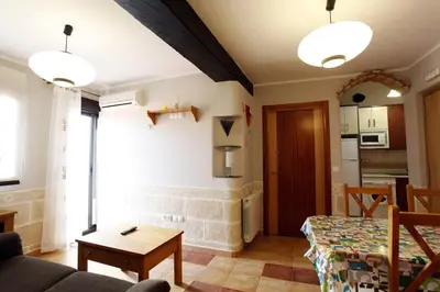 Una cocina o zona de cocina en Apartamentos Hervasypunto