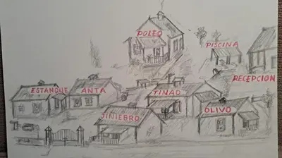 Plano de El Jiniebro Turismo Rural