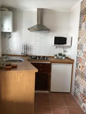 Una cocina o zona de cocina en Apartamento Turístico Catherine