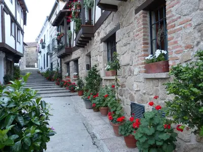 Jardín al aire libre en Casco Viejo Candeleda