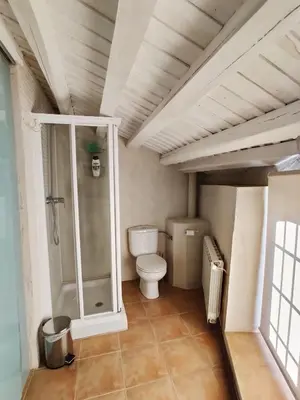 Un baño de Posada Restaurante Casa de la Sal