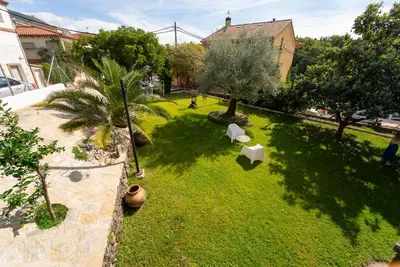 Jardín al aire libre en APARTAMENTO SAN MIGUEL N.2
