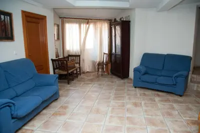Zona de estar de Hostal El Rincón