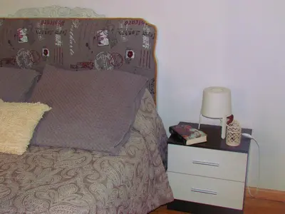 Cama o camas de una habitación en Apartamentos Casas Rurales 