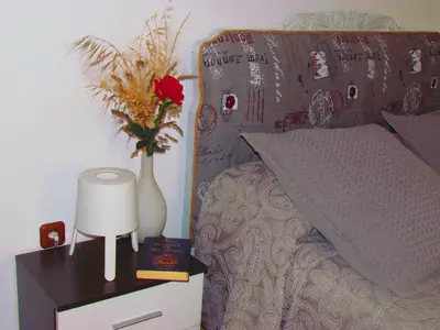Cama o camas de una habitación en Apartamentos Casas Rurales 