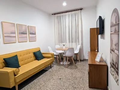Zona de estar de Apartamentos Arcos