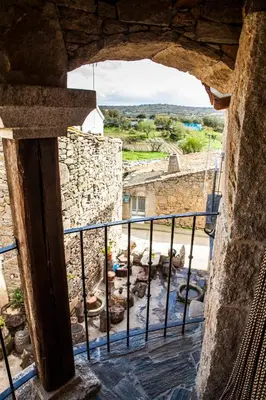 Un balcón o terraza de Casa Rural Therma Agreste