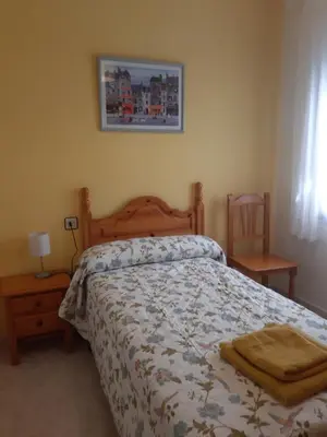 Cama o camas de una habitación en Casa El Reloj