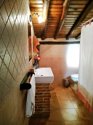 Un baño de Casa rural La Villa