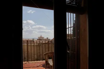 Un balcón o terraza de Apartamento en casa del s.XVI