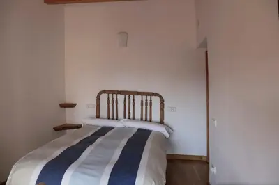 Cama o camas de una habitación en Apartamento en casa del s.XVI