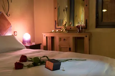 Cama o camas de una habitación en K1 SPA Rural