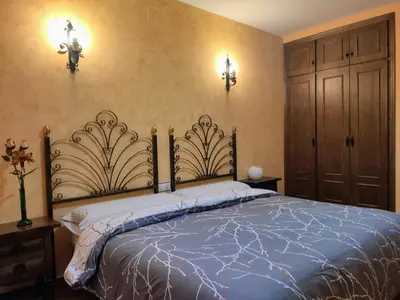 Cama o camas de una habitación en La Garzona