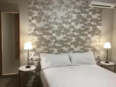 Cama o camas de una habitación en Puerta Trujillo