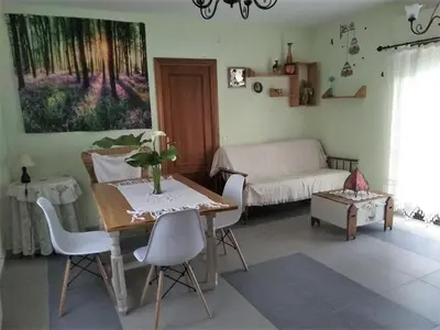Zona de estar de Apartamento Turístico La Ribera